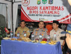 Kapolsek Tambora Ajak Warga Diskusi “Program Ngopi” Kamtibmas