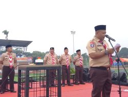 Dibuka Kepala Dispora Kota Tangerang, Pascom II/2025 Diikuti 1600 Pramuka