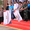 Kapolri Bersama Panglima TNI Bagikan 161.441 Bansos Secara Serentak