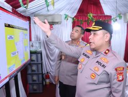 Kapolres Metro Jakarta Barat Patroli Pos Pengamanan Idul Fitri 1446 H