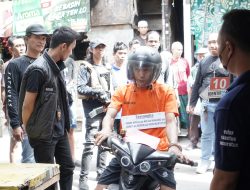 Polres Jakbar Gelar Rekonstruksi Pembunuhan Ibu-Anak di Tambora