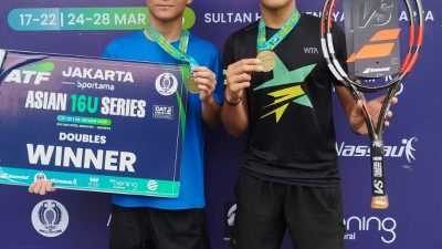 Azzam Khairi Zhafir, Atlet Tenis Kota Tangerang Juara ATF Sportama U16