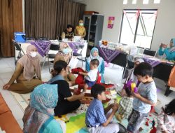 Sambut Pekan Imunisasi Dunia, Puskesmas Kunciran Gelar Program Penari di 13 Posyandu