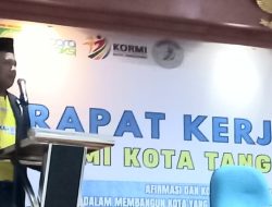 Wakili Walikota Tangerang, Kaonang Buka Rapat Kerja Kormi 2025