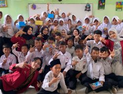 Mahasiswa Ilmu Komunikasi UNIBA Gelar Sosialisasi Literasi di SDN Kebaharan 2 Kota Serang