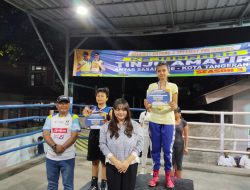 Calon Ketua Umum PP Pertina Hillary Brigitta Lasut Saksikan Final Kejuaraan Tinju Antar Sasana Kota Tangerang