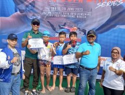 Kolaborasi dengan Dispora dan Yonif 203 Arya Kemuning, Aquatik Kota Tangerang Gelar Kejuaraan Renang Tirta Benteng Swimming Competition Series 2