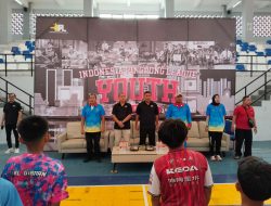 Kaonang Buka Indonesia Pingpong League Youth 2025 Seri 2 di Gor Nambo Krida Arena