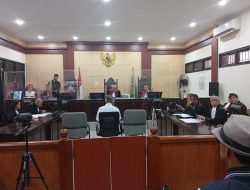 Terdakwa Mafia Tanah Charlie Chandara Bacakan Pembelaan di Hadapan Majelis Hakim