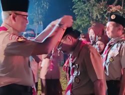Ketua Mabicab Kota Tangerang Sachrudin Terima Lencana Melati dari Kwarnas