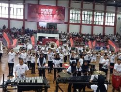 Tampil di Pembukaan Perbasi Cup 2025, Marching Brass Tyadhita Memukau Gubernur Banten