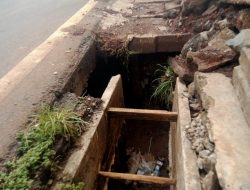 Proyek Kabel Bawah Tanah Tangsel Dinilai Asal – Asalan ,Warga Khawatir Banjir Makin Parah