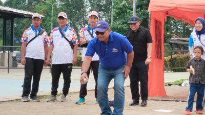 Buka Open Tournament National Petanque Piala Walikota Tangerang, Kaonang Sebut Renstra Dispora Wujudkan Sport City