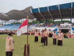 Kaonang Buka Pesta Siaga Kwarcab Gerakan Pramuka Kota Tangerang 2025