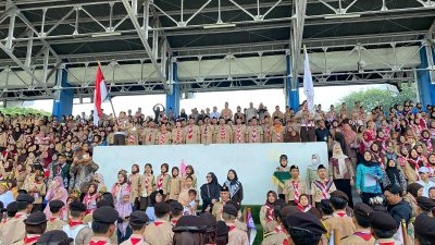 Pramuka Kota Tangerang Ikrar Pelopor Perdamaian dan Persatuan Bangsa
