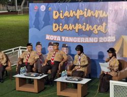 Pimpinan Kwarcab Kota Tangerang Beri Motivasi serta Berbagi Pengalaman Kepada Peserta Dianpinru dan Dianpinsat