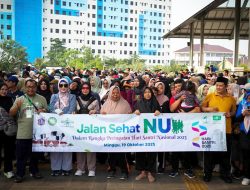 PCNU Jakarta Barat Gelar Jalan Sehat NU, Diikuti 2.500 Peserta