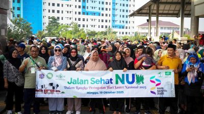 PCNU Jakarta Barat Gelar Jalan Sehat NU, Diikuti 2.500 Peserta