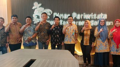 Sinergi Positif PWI Tangsel dan Dinas Pariwisata Dorong Ekonomi Kreatif