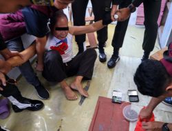 Sarang Narkoba Berlan Digerebek BNN bersama Aparat Gabungan