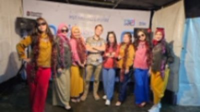 Sambut HUT BRI ke-130, BRI BO Ciputat Gelar Brilian Sportacular Perlombaan Karaoke