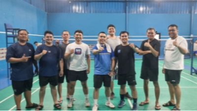 Ajang Silaturahmi Profesional, Badminton Bersama Manajemen BRI Hayam Wuruk dan PT Daya Cakra Sentosa