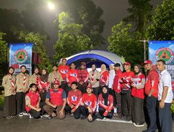 Anggota Rintisan Saka Patriot Kwarcab Kota Tangerang Jalani Tugas Misi Kemanusiaan di Sumatera Barat