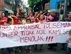 Warga Setia Kawan Duri Pulo Jakpus Tolak UGR Tol Semanan–Sunter