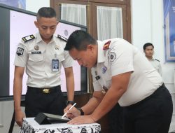 Meneguhkan Integritas, Mengawal Amanah: Lapas Kelas I Tangerang Ikuti Penandatanganan Pakta Integritas 2026