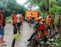 Koramil 01/Teluknaga Kodim 0510/Tigaraksa Bentuk Satgas Sampah Sebagai Bentuk Pengabdian Kepada Rakyat