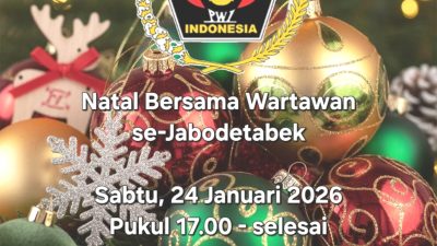 PWI Pusat Selenggarakan Natal Bersama Wartawan Kristiani se-Jabodetabek