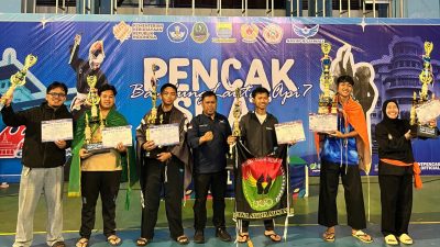 Tim Pamur Rasio Borong Juara Umum Kejuaraan Pencak Silat BLA 7 di Bandung