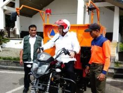 BNPB Berikan Tiga Unit Bentor ke Dinas Lingkungan Hidup Aceh Tengah