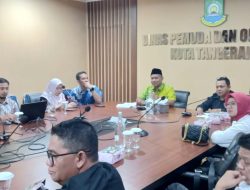 Komisi III DPRD bersama Kepala Dispora Belitung Studi Pengelolaan Sarana Prasarana Olahraga dan Pembinaan Atlet ke Dispora Kota Tangerang