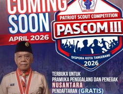 Pascom III/2026 Piala Walikota Tangerang Berhadiah Total Rp42 Juta Siap Digelar