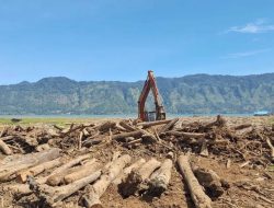 Kepala BNPB Berkoordinasi Lintas Kementerian Bersihkan Lahan Pertanian dari Kayu dan Lumpur Banjir Aceh 