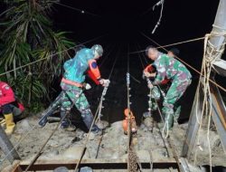 Kepala BNPB: Progres Pembangunan Jembatan Gantung Gampong Lhok Sanding Capai 65 Persen