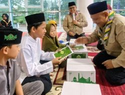 Rintisan Saka Patriot Kwarcab Kota Tangerang Gelar Gema Ramadhan, Diisi Sanlat, Santuni Yatim dan Bukber