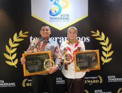 Dua Pimpinan Saka Patriot Kwarcab Kota Tangerang Dapat Penghargaan