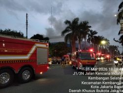 Karyawan Panik! Dua Ruko Penyewaan Sound System Ludes Dilalap Api