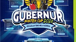 Andra Soni Akan Buka Kejuaraan Tenis Meja Nasional Gubernur Banten Cup Berhadiah Total Rp200 Juta di Gor Gondrong