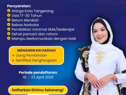 Seleksi Duta Pemuda Kota Tangerang 2026 Siap Digelar, Pendaftaran Gratis