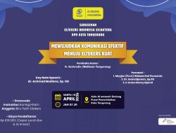 Eltekers Indonesia Sejahtera DPD Kota Tangerang Akan Adakan Sarasehan