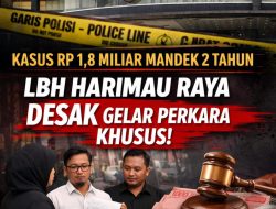 Kasus Rp1,8 Miliar Mandek 2 Tahun! Kinerja Polda Metro Jaya Disorot Tajam