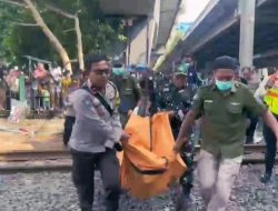 Pria Lansia Tewas Tertemper Kereta Api di Rawa Buaya
