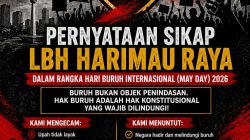 Pernyataan Sikap LBH Harimau Raya
