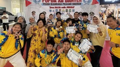 Judo Kota Tangerang Juara Umum Popda XII Banten 2026