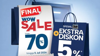 Promo berlangsung 19 Juni–5 Juli 2026, kesempatan terakhir berburu furnitur berkualitas dengan harga terjangkau