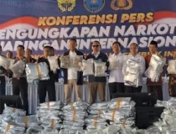 BNN Bongkar Penyelundupan 3,37 Ton Kuncup Ganja Jaringan Internasional