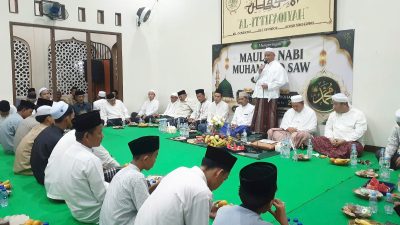 Ratusan Jamaah Hadiri Haul ke-11 KH Rojali dan Maulid Nabi Muhammad SAW